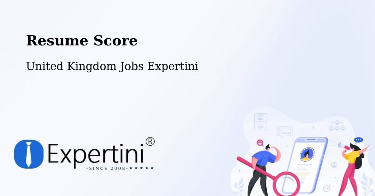 Resume Score & Job Description Match Tool – Congleton - United Kingdom Jobs Expertini